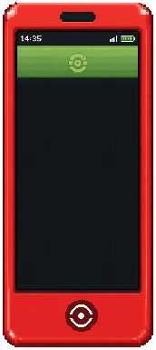 Interface do Poké Phone